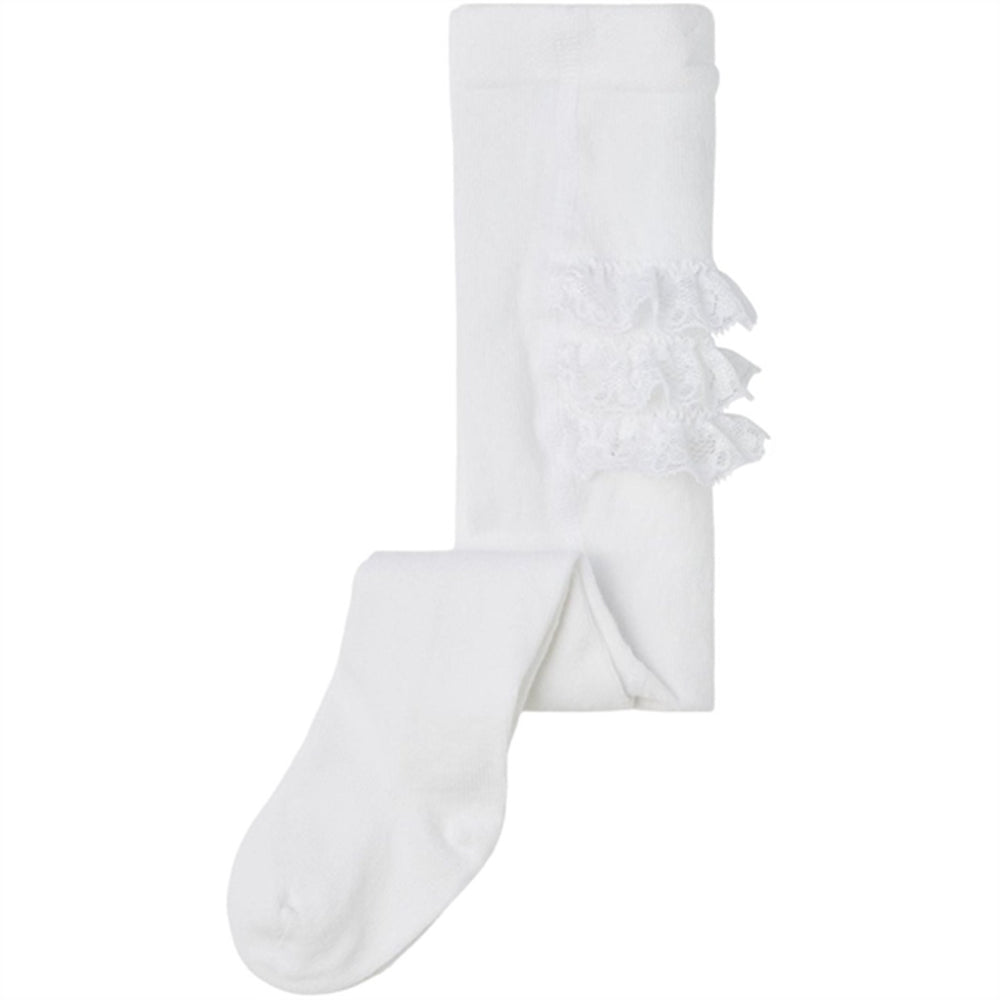 Køb Name it Bright White Opagna Strømpebukser