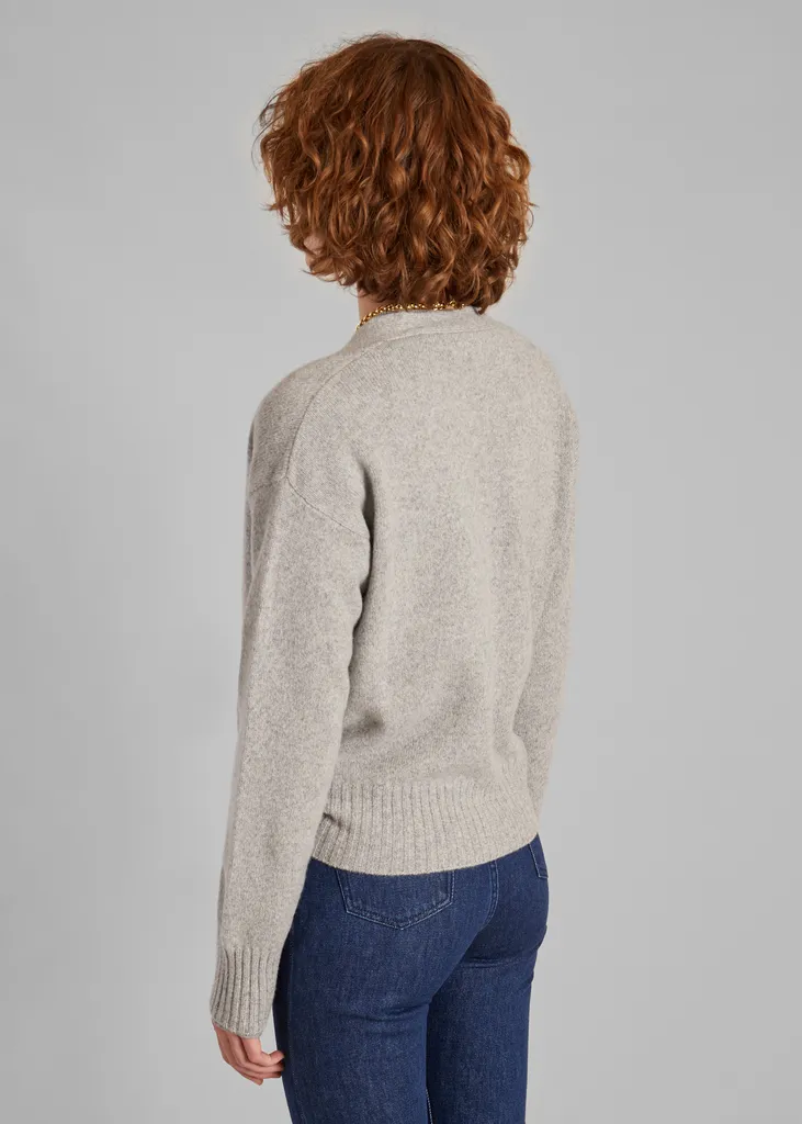 Cardigan boutonné en laine L'Exception Paris