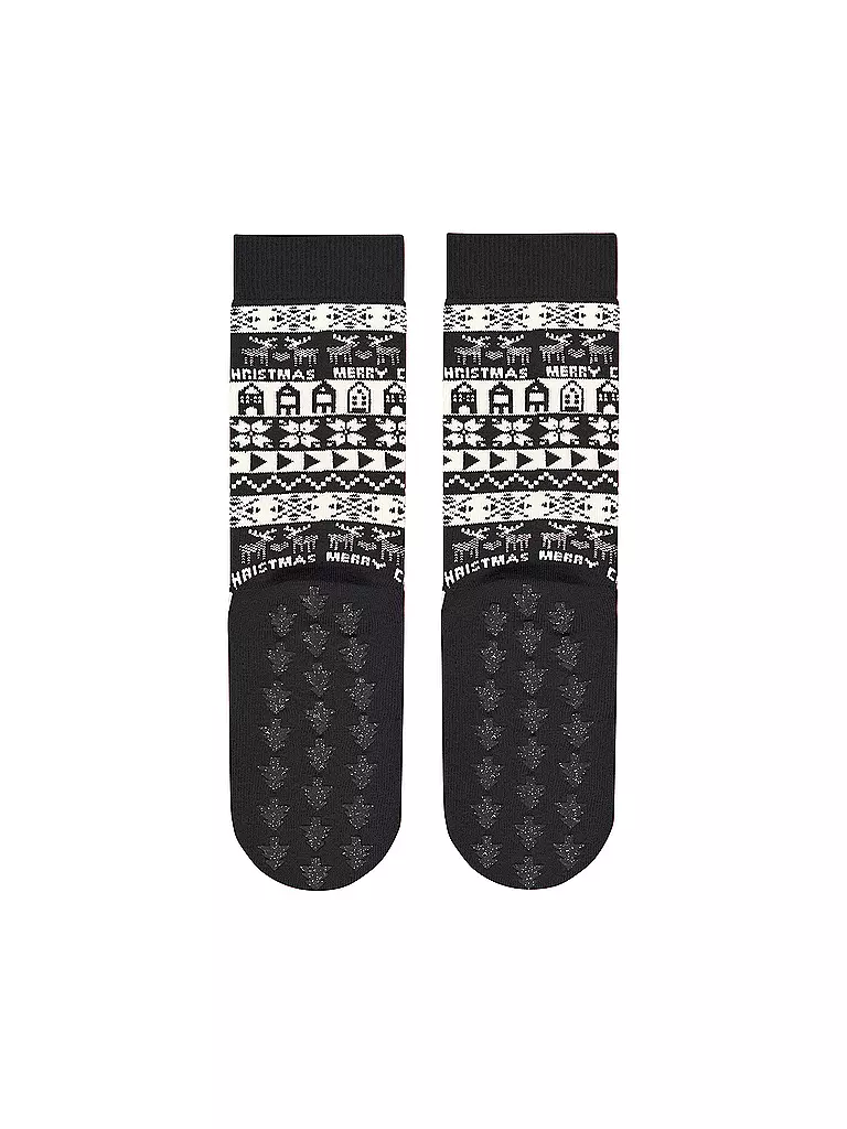 BURLINGTON Damen Socken MERRY CHRISTMAS 36-41 black schwarz