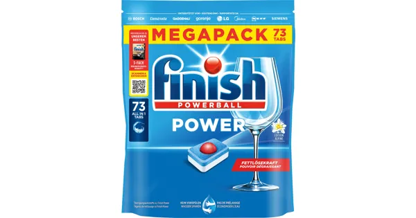 Finish Geschirrspültabs Power All-in1 Fresh 73 Tabs