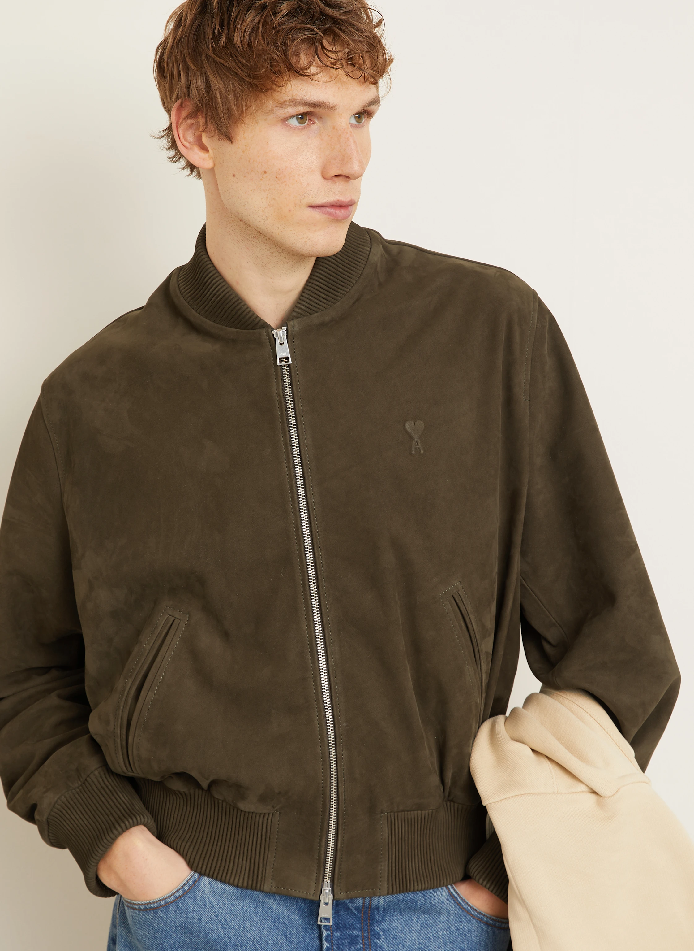 AMI PARIS Lederblouson