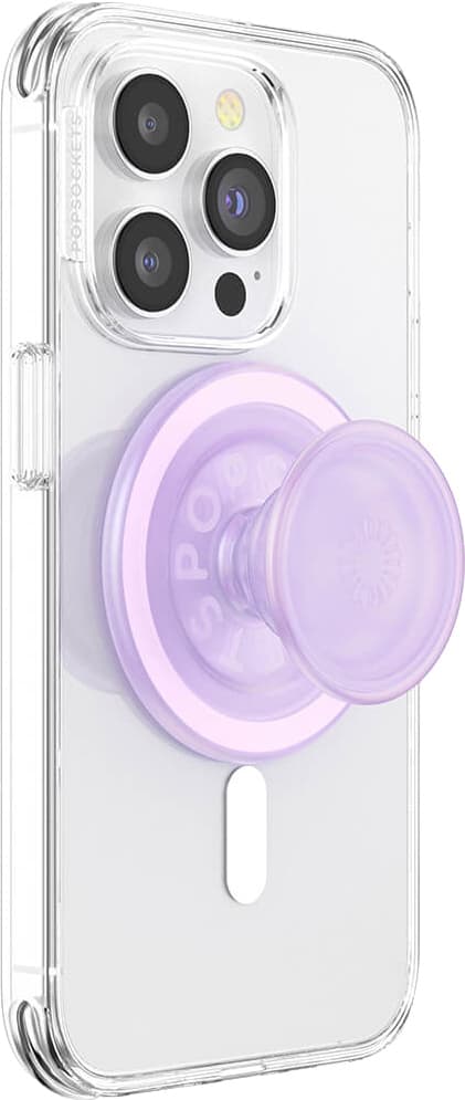 Popsockets PopGrip til MagSafe telefonholder (opalescent gennemsigtig)