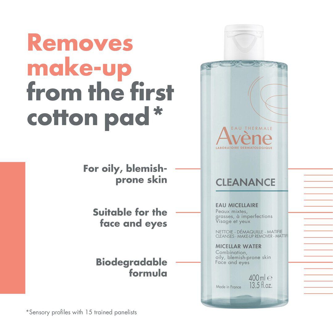 AVENE  Cleanance Água Micelar Pele Oleosa - 400ml