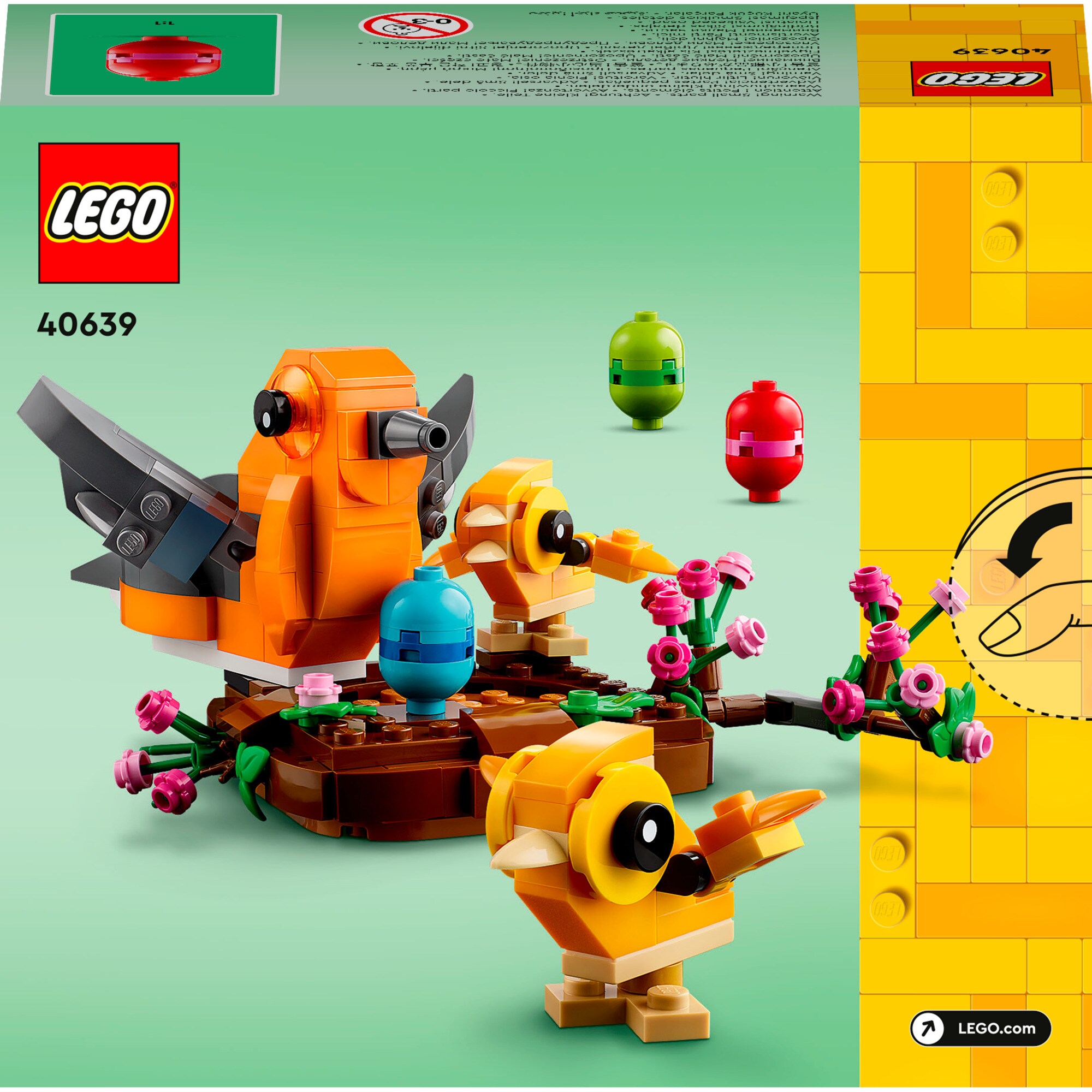 LEGO Konstruktionsspielzeug Vogelnest