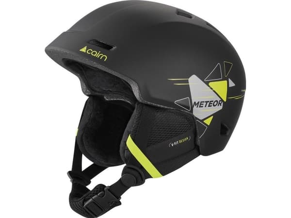 Cairn Kask Meteor Juodas Lemon dydis 59-60 cm