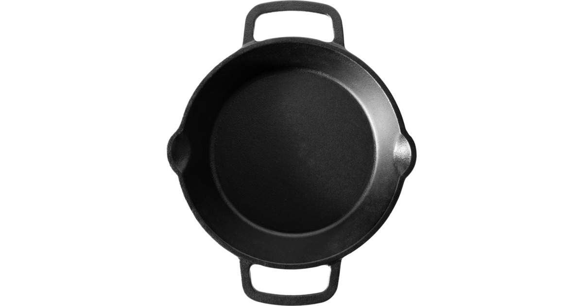 The WindmillSkillet S met 2 handvatten bak-/braadpan  (Zwart, Ø 16 cm)