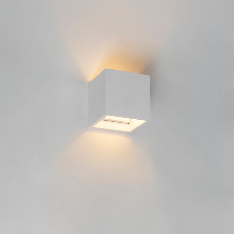 Moderne wandlamp wit met lichteffect - Kay Novo