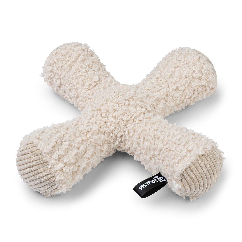 District 70 Ziggy Pluche - Knuffel - Hondenspeelgoed - Merengue - 7x30x30 cm - Large