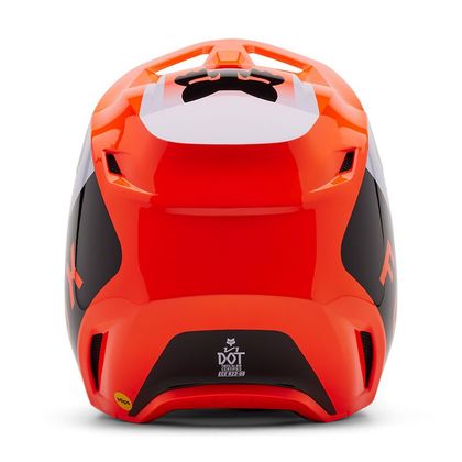 Casque cross Fox V1 LEAN 2025 - Orange
