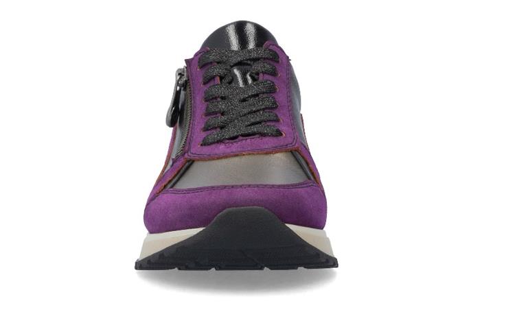 Rieker 49002 amethyst/bronze/schwarz/antik/