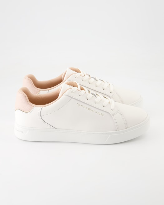 Tommy Hilfiger Essential Court Sneaker in Beige