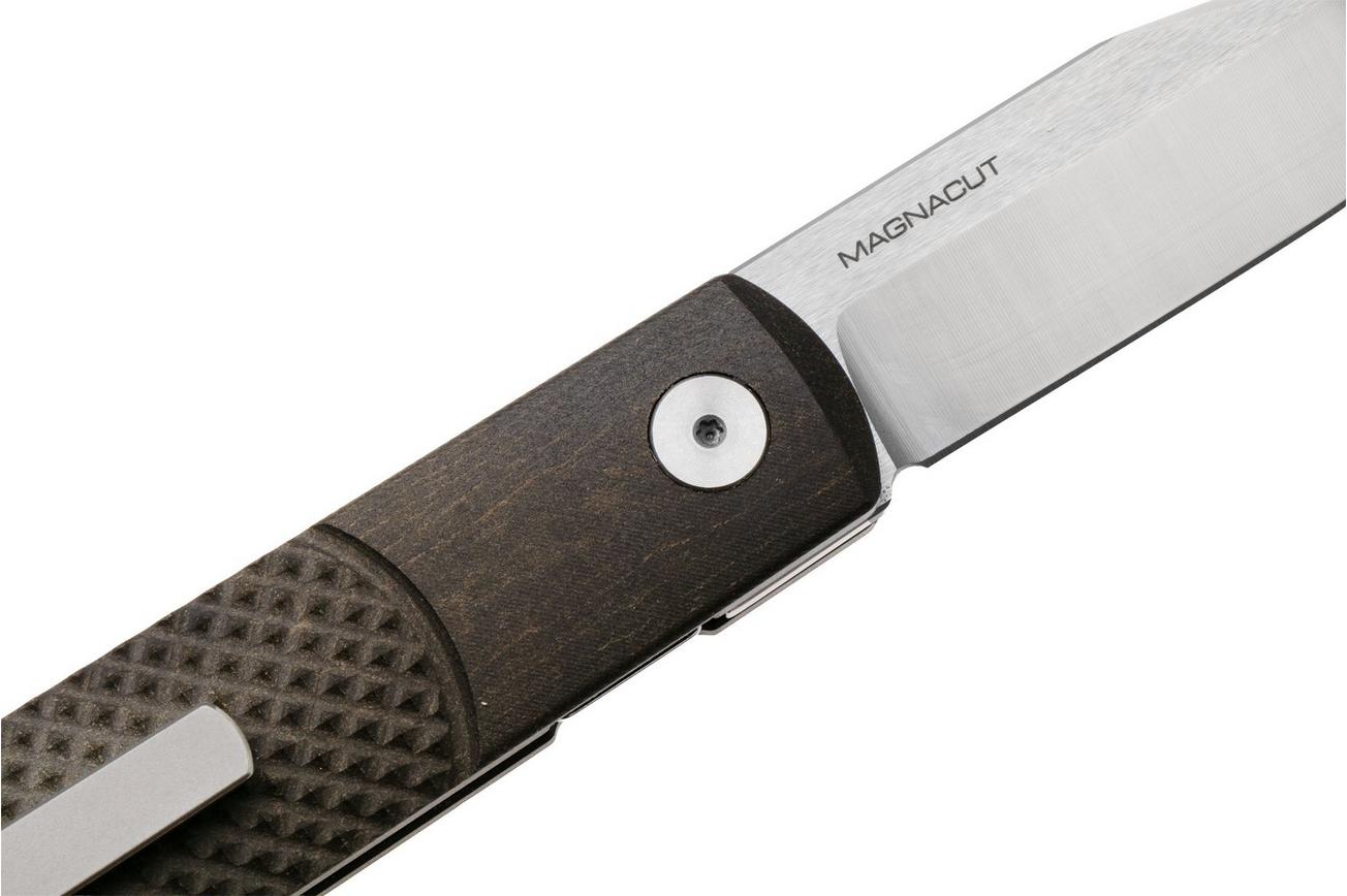 Böker BRLW 110676SOI MagnaCut, Richlite Chocolate Glacier, Limited Edition Knivesandtools Exclusive zakmes