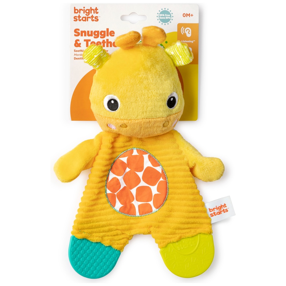 Bright Starts Snuggle & Teethe Plüsch-Beißring-Sortiment