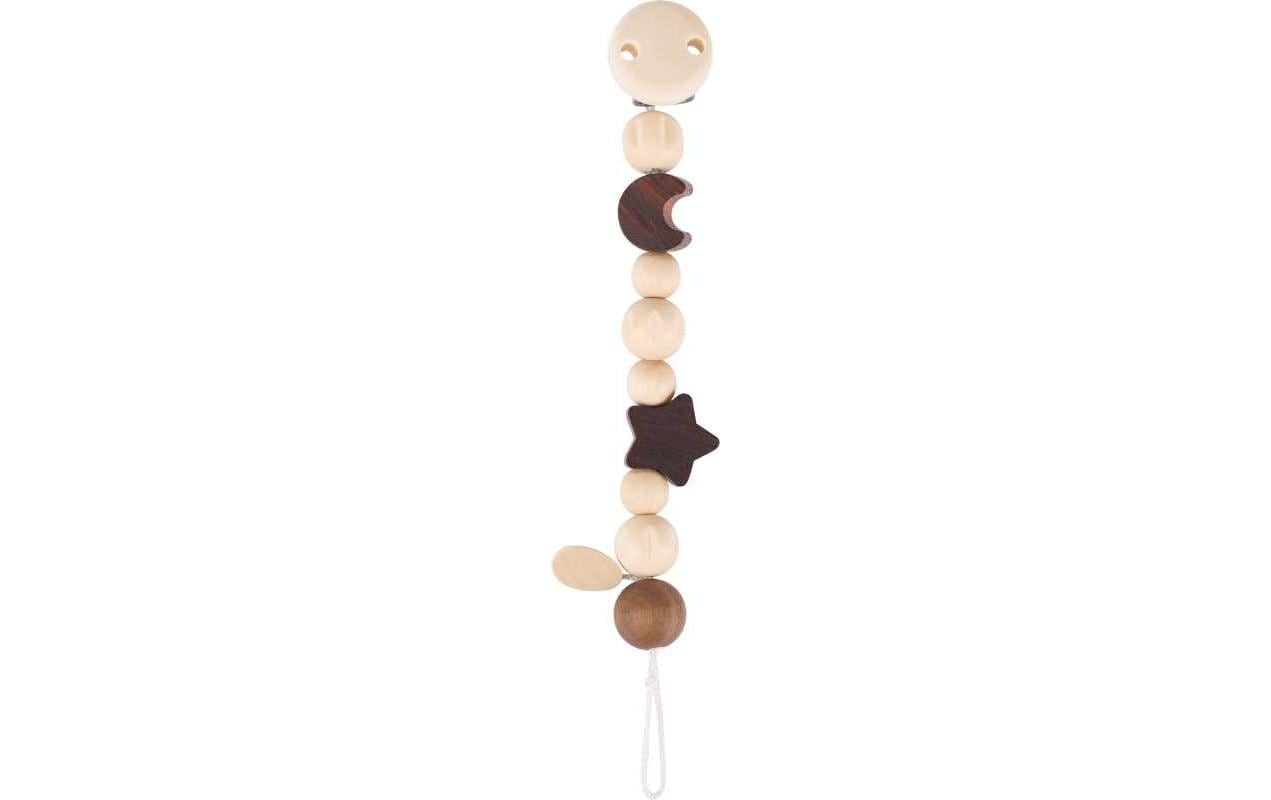 Nuggikette Mond und SternSchnullerkette für Babys