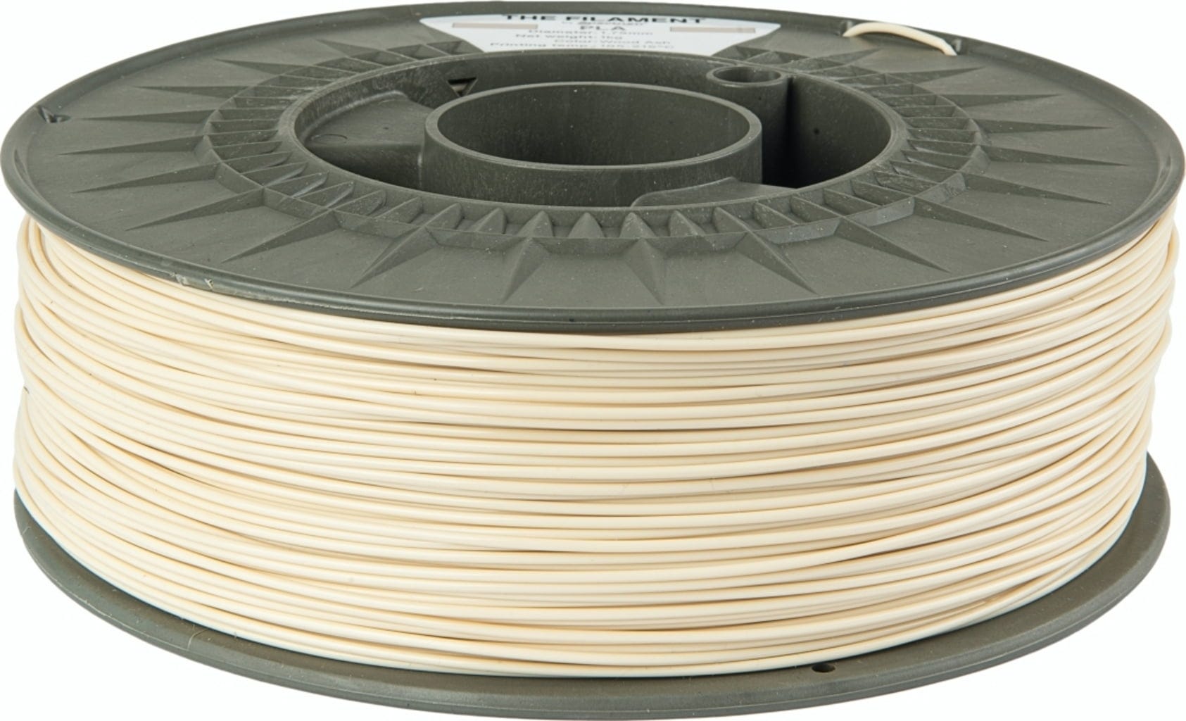 The Filament  PLA Wood Ash, 1,75 mm / 1000 g    Zuverlässiges & kostengünstiges PLA in Wood Ash