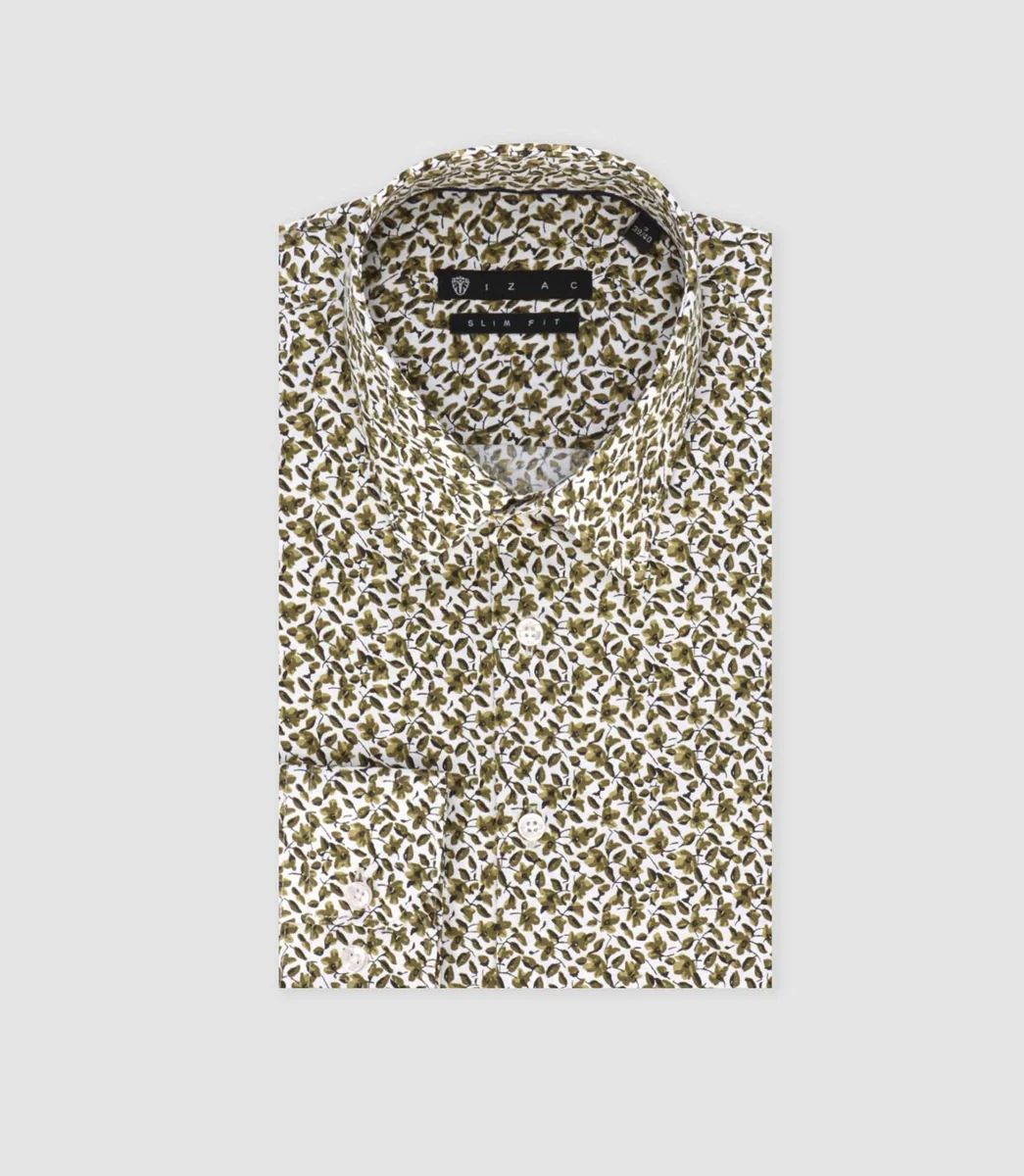 Chemise ville beige 