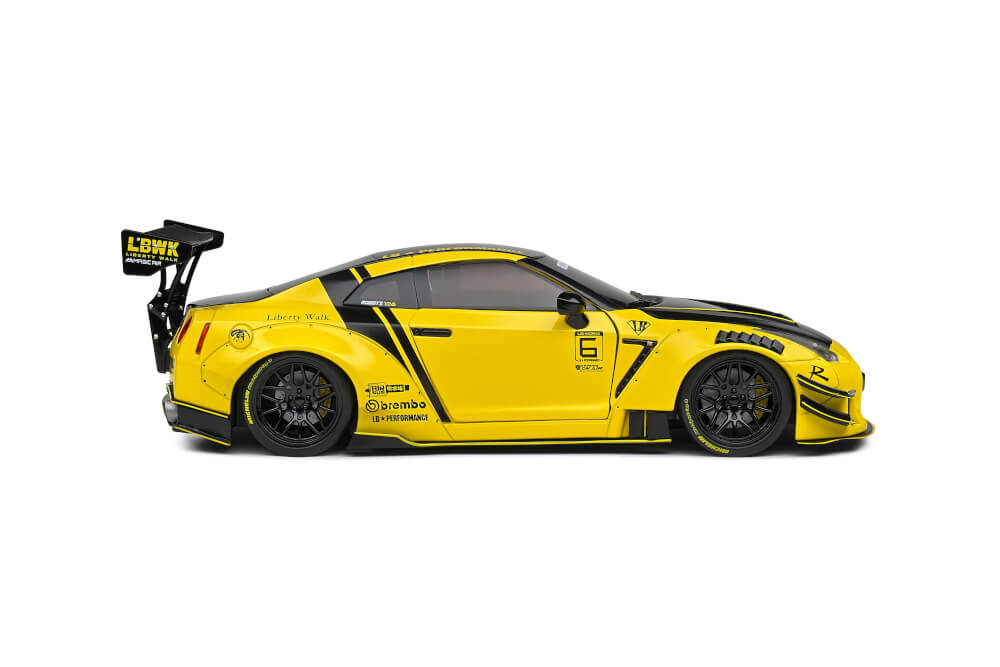 1:18 Nissan GT-R (R35) gelb