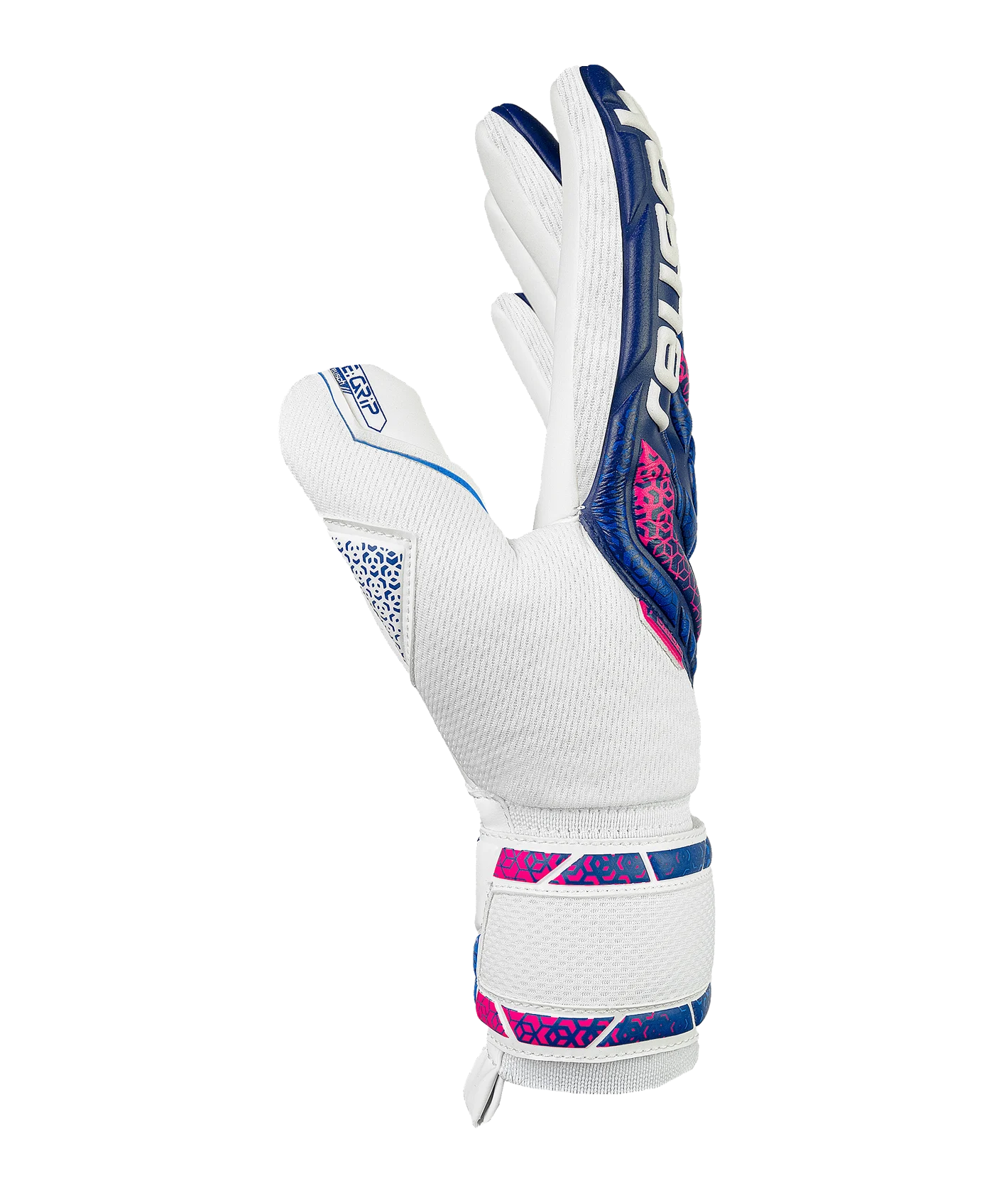 Reusch Attrakt Grip NC goalkeeper gloves blue F4310