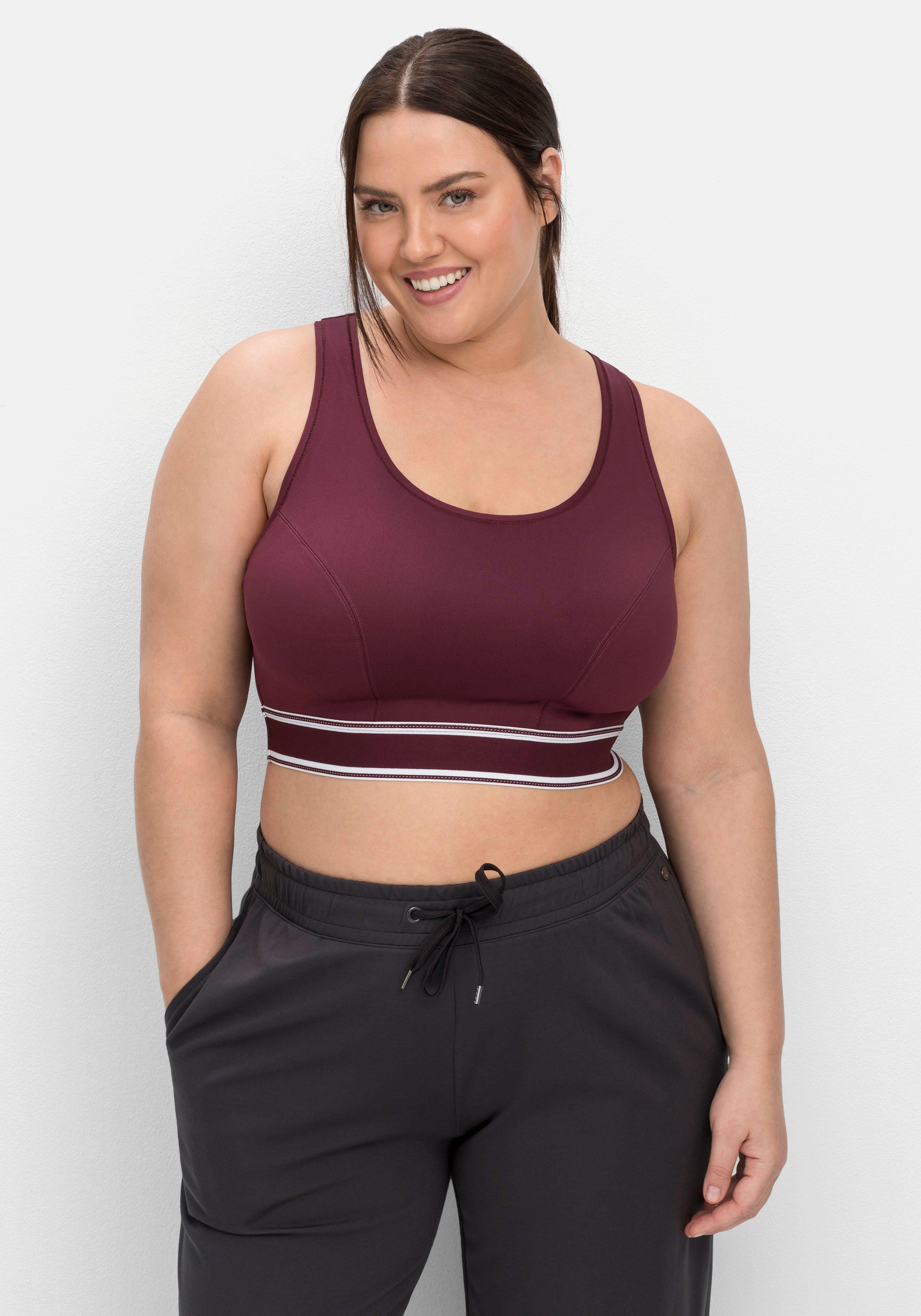 Sport-BH aus COOLMAX®, in Bustier-Form
