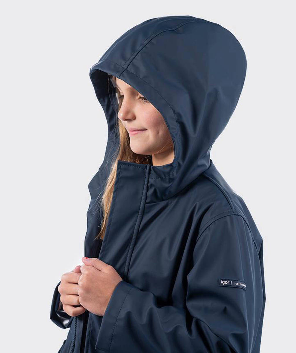 Igor unisex regenjas zomer Euri donkerblauw