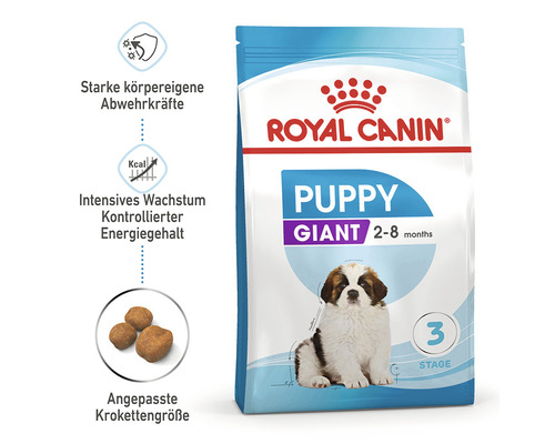 ROYAL CANIN Giant Puppy droog hondenvoer voor puppy's van zeer grote rassen, 15 kg