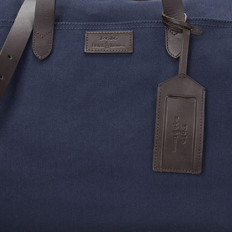 Polo Ralph Lauren CANVAS-DUFFLE-DFL-MED Newport navy/dk brown