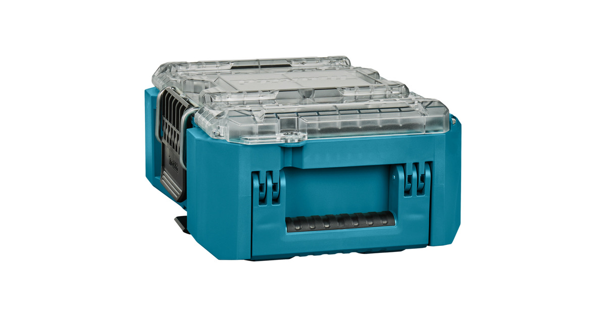 MakitaMaktrak Organizer Compact P-91067 gereedschapsbox  (Blauw/zwart)