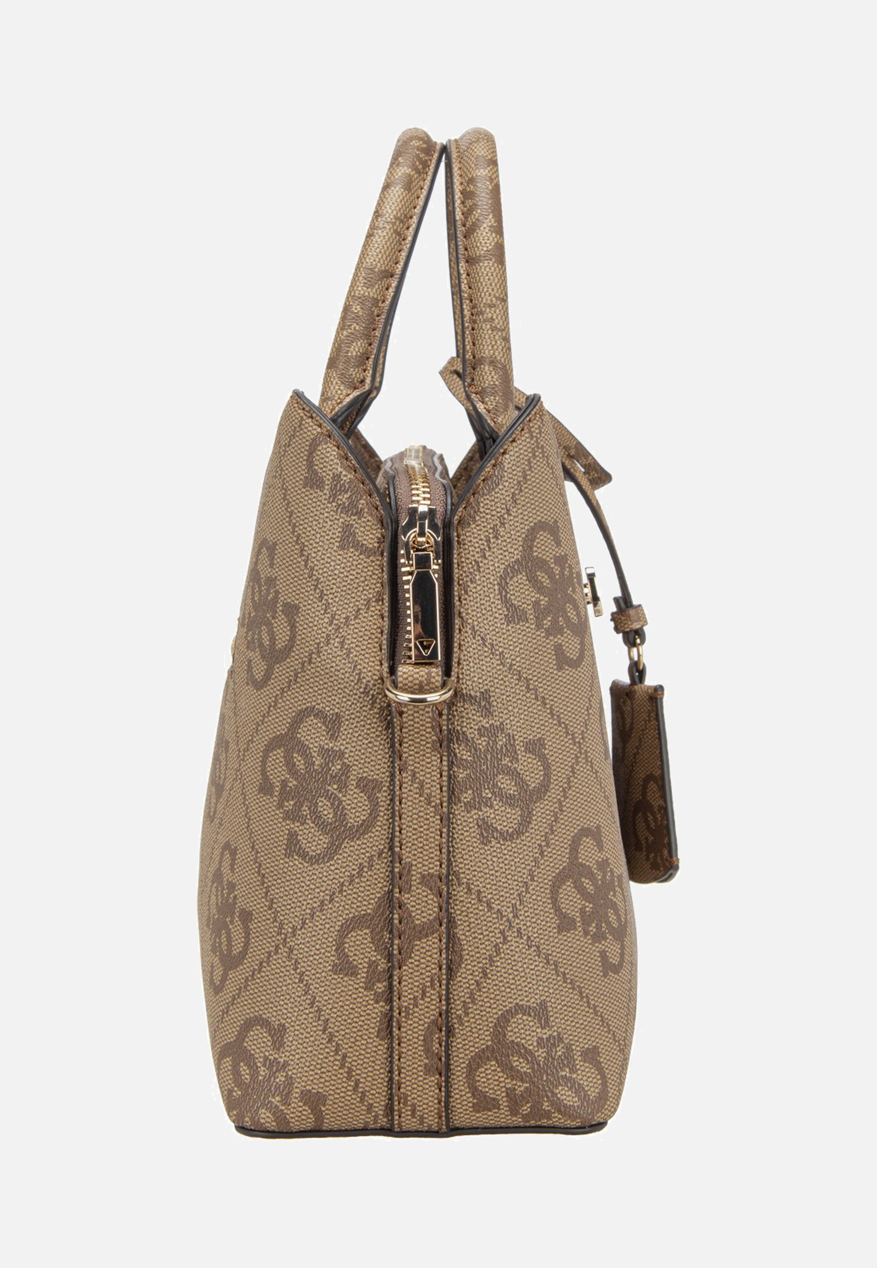 Janie Logo Girlfriend Satchel Latte Logo - Satchel