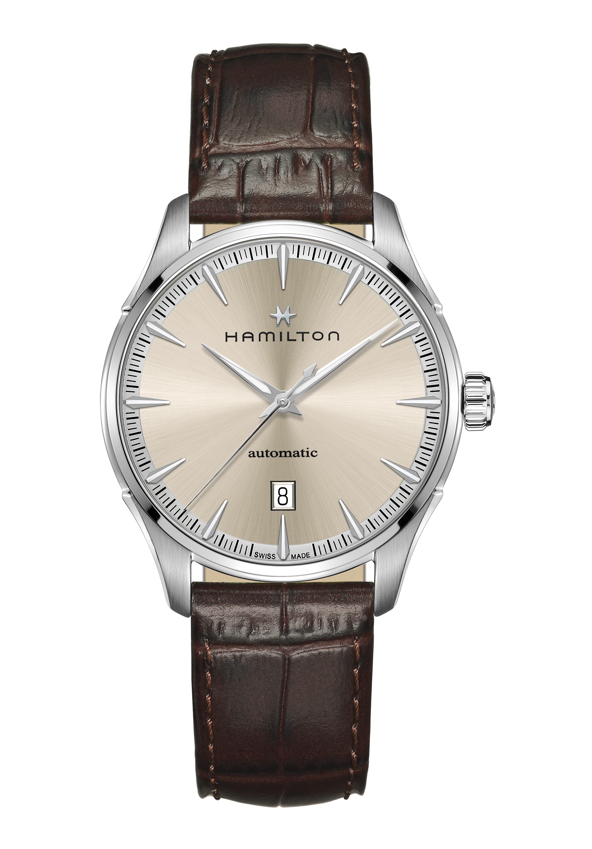 Hamilton Jazzmaster Automatik Herrenuhr Beige H32475520