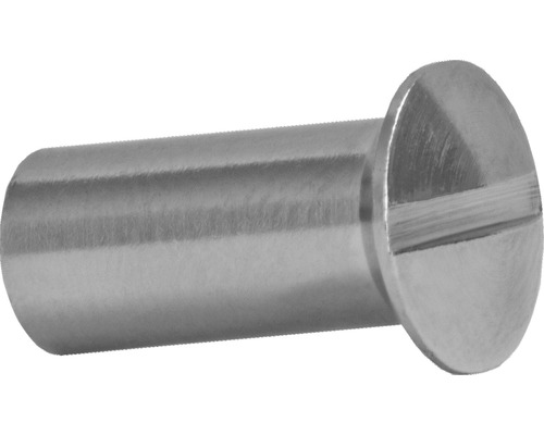 Hulsmoer M4 messing vernikkeld 100 stuks