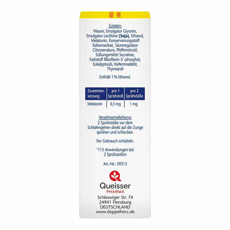 Doppelherz Melatonin Spray, 30 ml