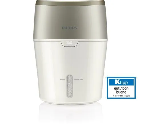 Philips HU4803 - Luftfugter - mobil - østers metallisk/hvid