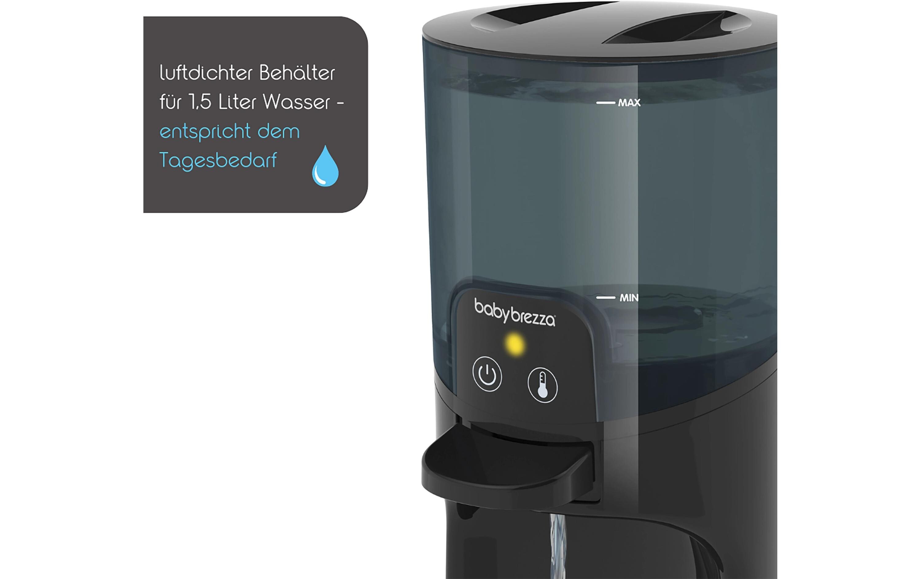 Flaschenwärmer Instant Warmer SchwarzBereitet und liefert auf der Stelle warmes Wasser mit der idealen Temperatur