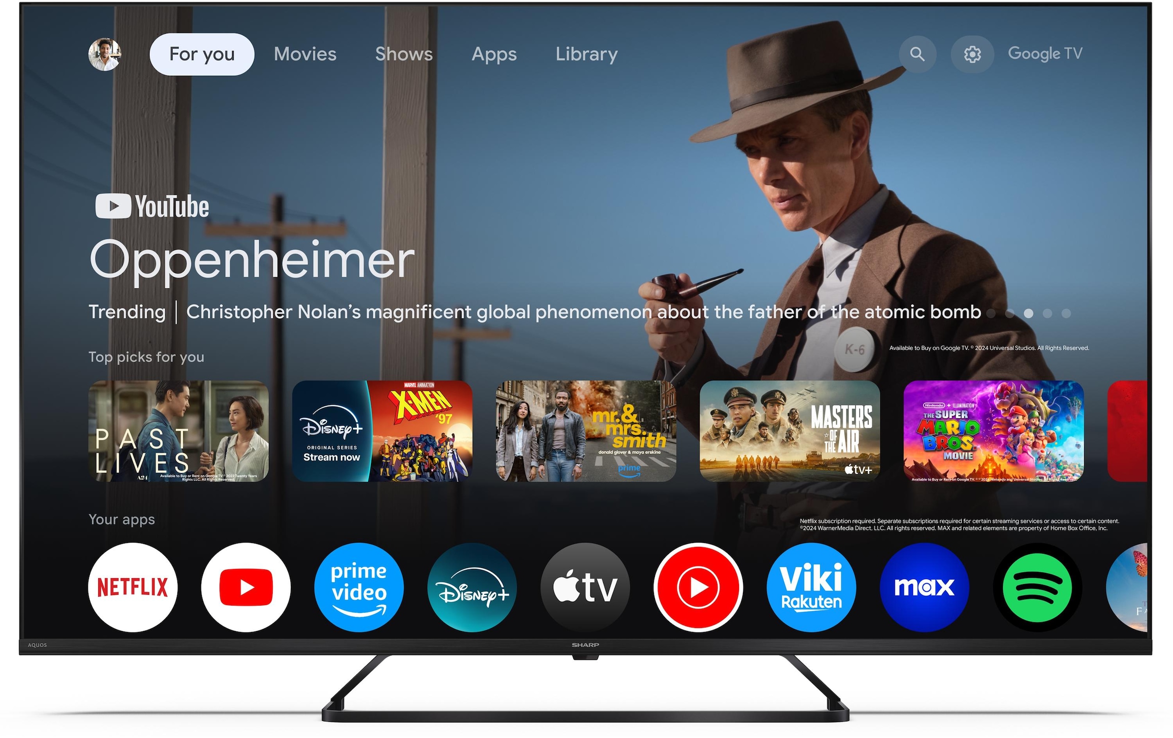 QLED-Fernseher »50HP6265E« 126 cm/50 ″