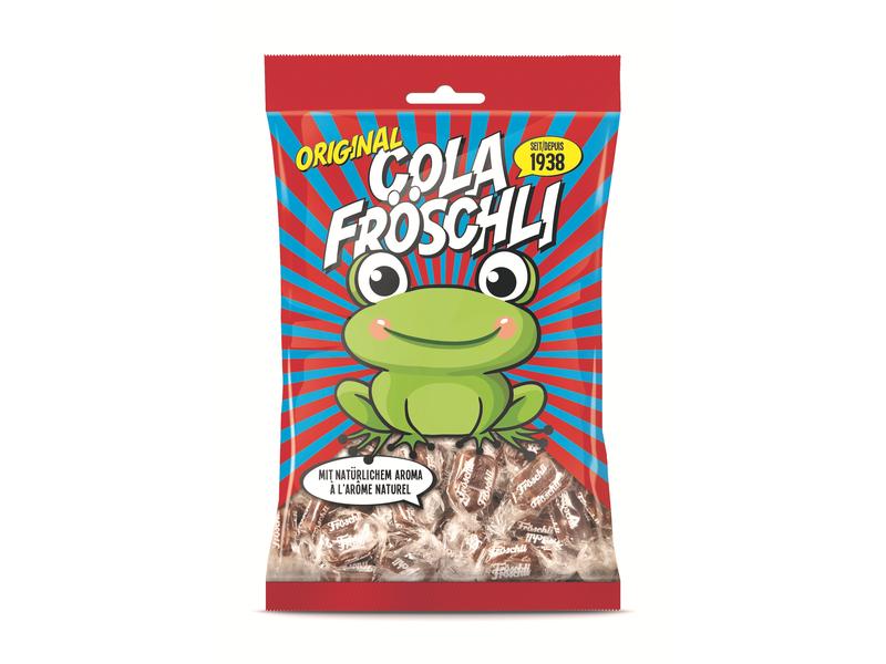 Cola Fröschli Bonbons Cola Fröschli 140 g Coca-Cola Lutschbonbon