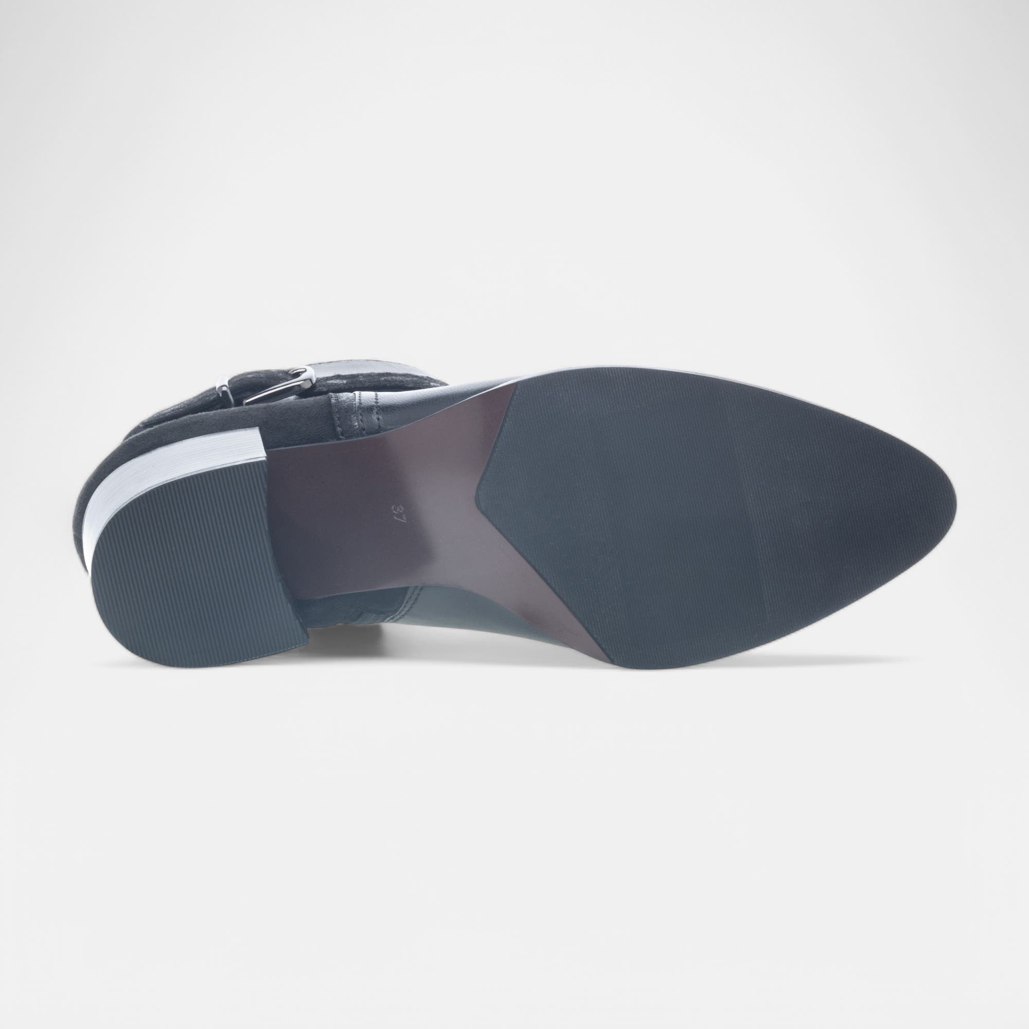 Bottines Femme en cuir noir