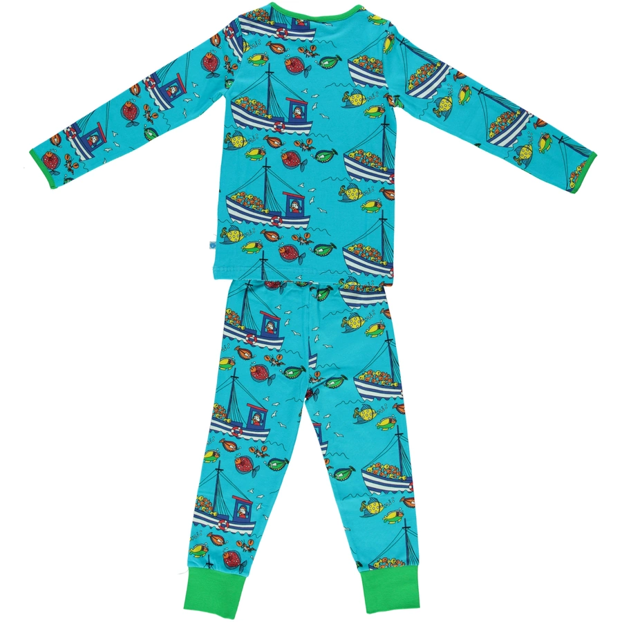Smafolk Pyjama Fisherman Blue Atoll