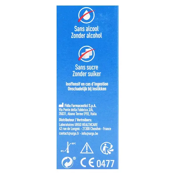 Spray facial Urgo para lesões na boca 15ml