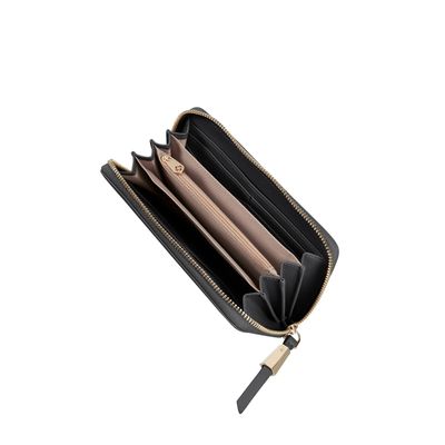 Samsonite Satiny - Portefeuille compagnon noir