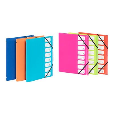 Viquel Feel'easy - Trieur 8 positions - A4 - à onglets - disponible dans différentes couleurs