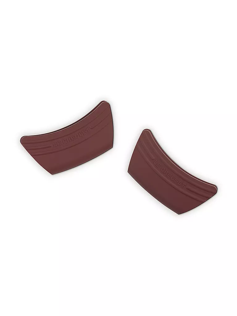 LE CREUSET Silikon Griffschutz 2-er Set Garnet dunkelrot
