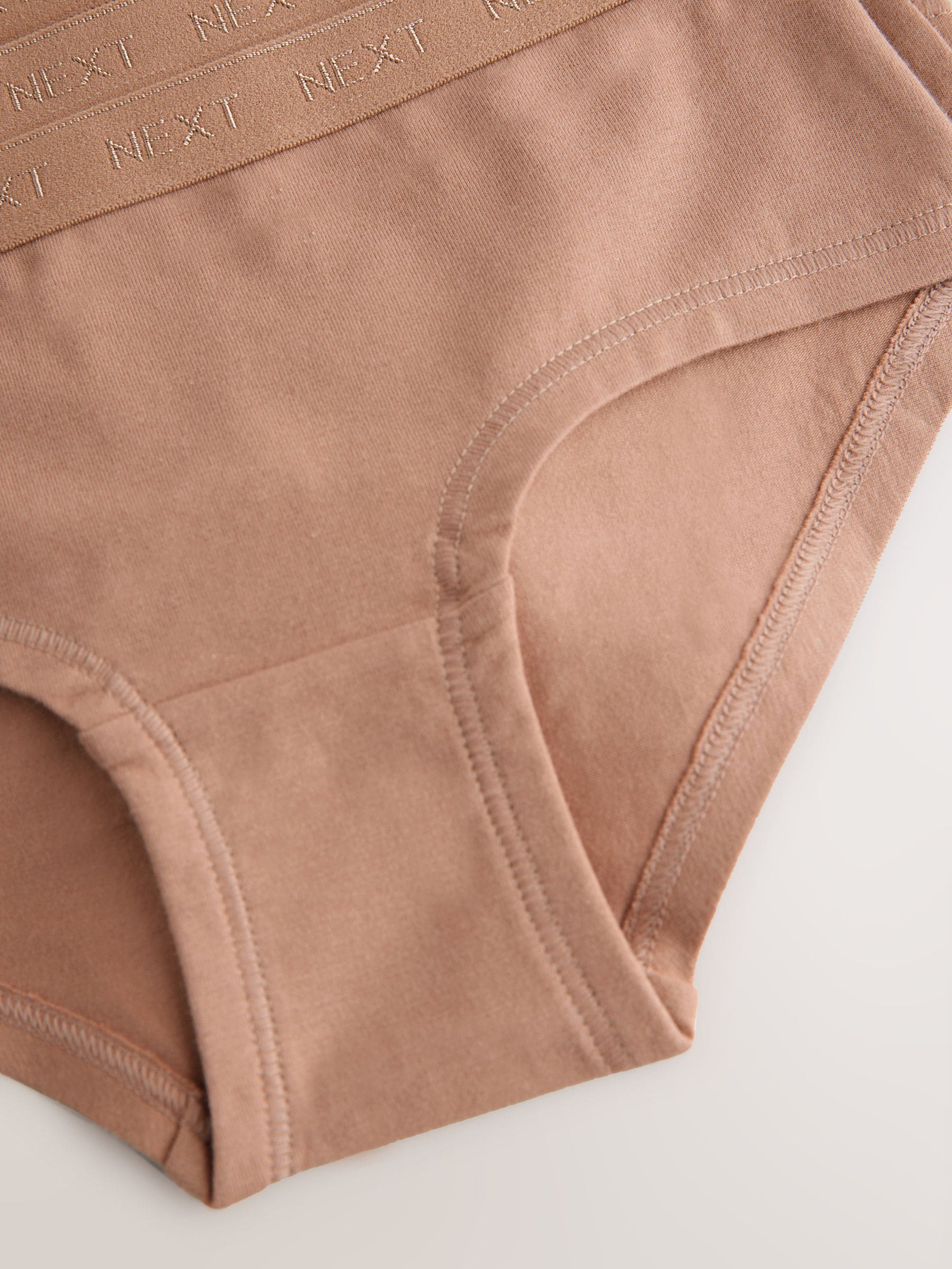 Licht beige - Verpakking van 5 hipsteronderbroeken (5-16 jr)