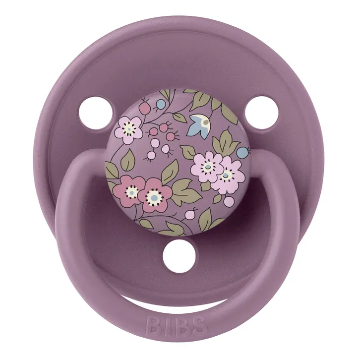 Bibs Tétines en silicone Bibs x Liberty - Set de 2 | Mauve
