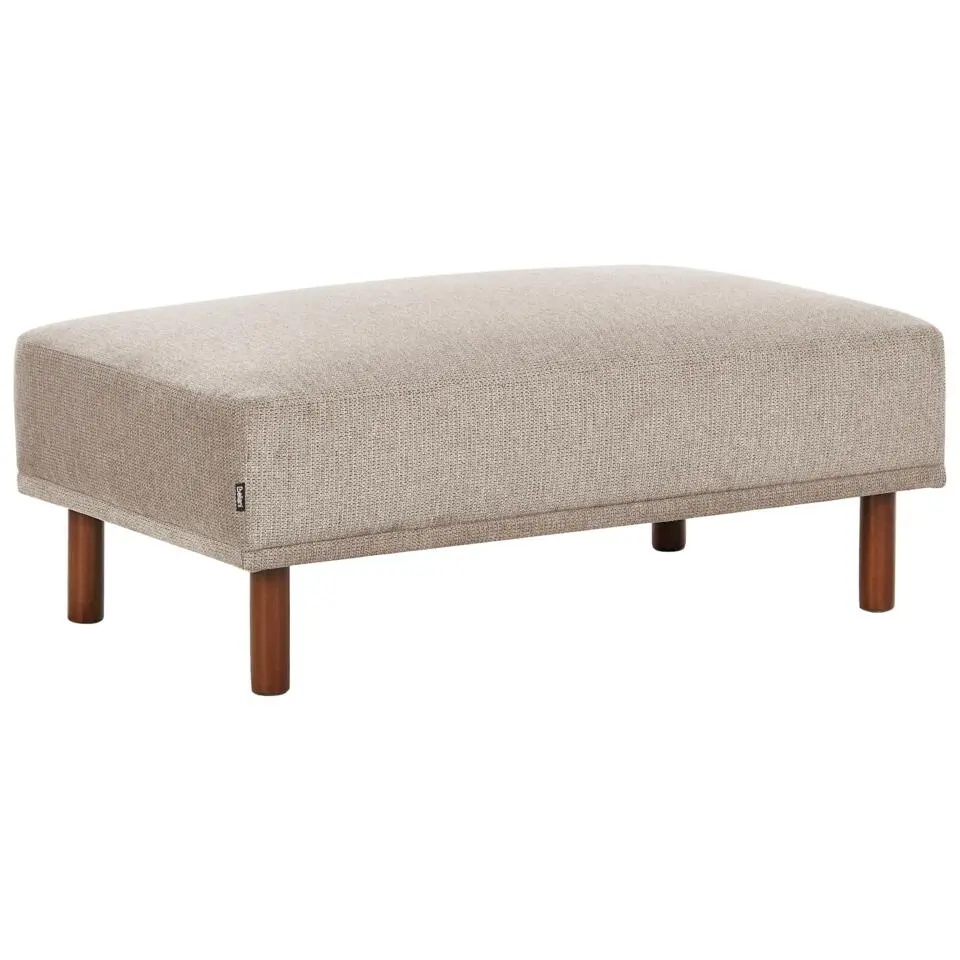 HOLT - Ottomaan - Taupe - Polyester