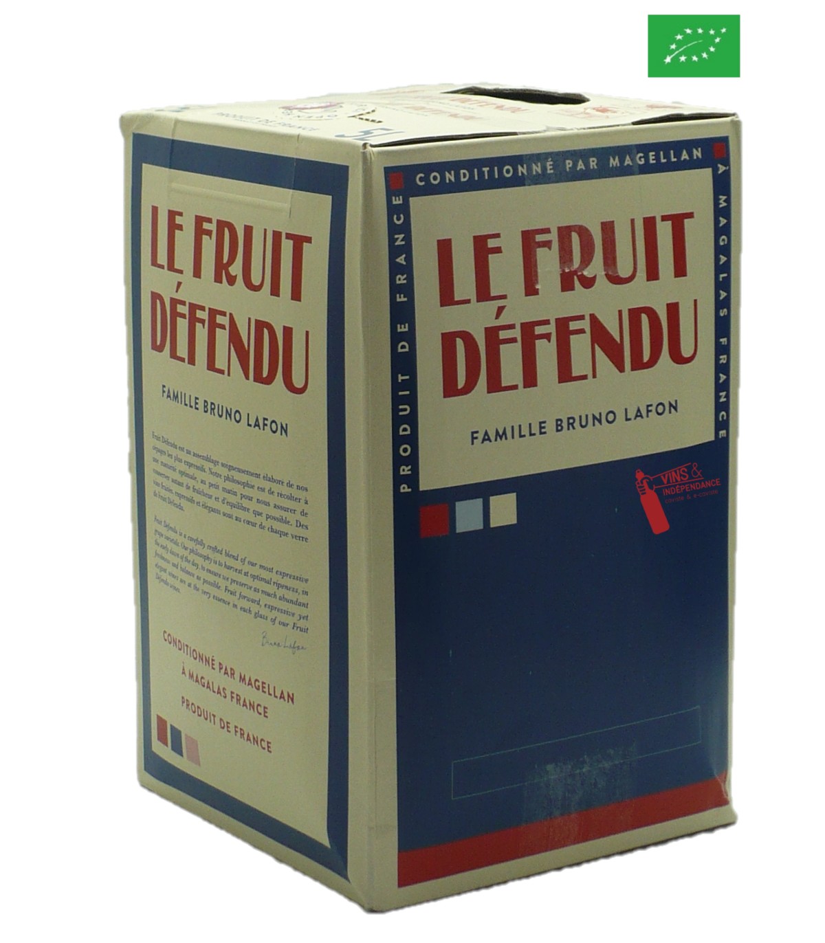 Domaine Magellan Vin de Pays de l'Hérault Bag In Box 5L
