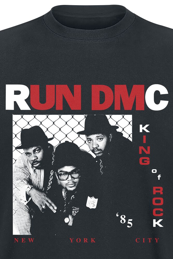 King Of Rock Photo | Run DMC T-Shirt Manches courtes