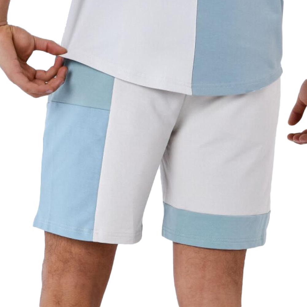 Project X Paris Short Bleu/Beige Homme Project X Paris 2340030
