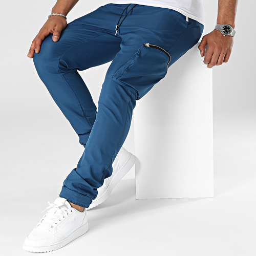 Pantalon Cargo Bleu Marine
