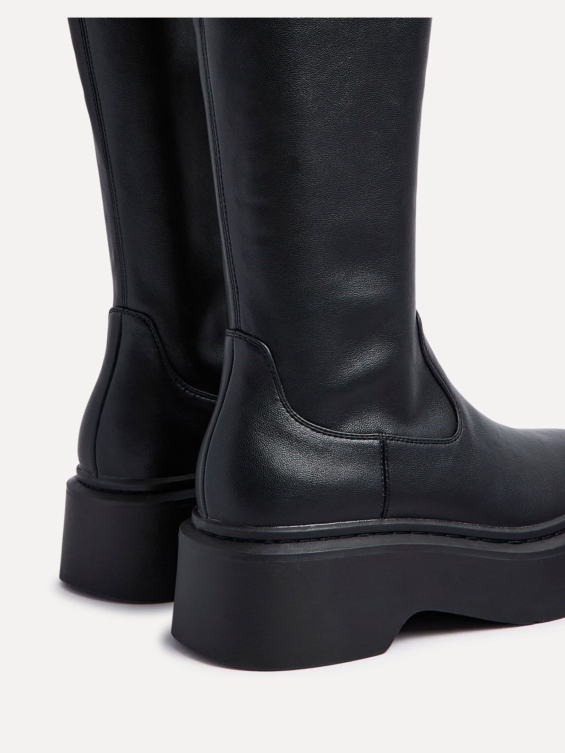 Linzi Bruna Platform High Leg Stretch Boots