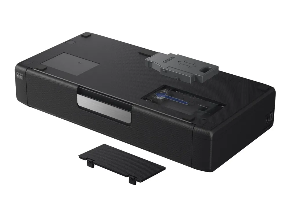 Epson WorkForce WF-100W - Printer - farve - blækprinter - A4/Legal - 5760 x 1440 dpi - op til 7 spm (mono) / op til 4 spm (farve) - kapacitet: 20 ark - USB 2.0, Wi-Fi(n)